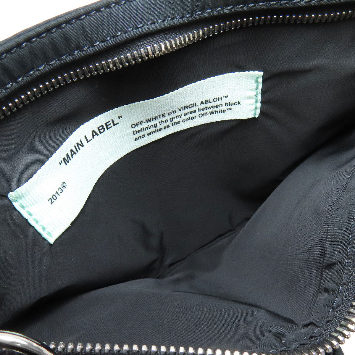 SELECT BAG セレクトバッグ オフホワイト ボディバッグ ナイロン レディース 中古