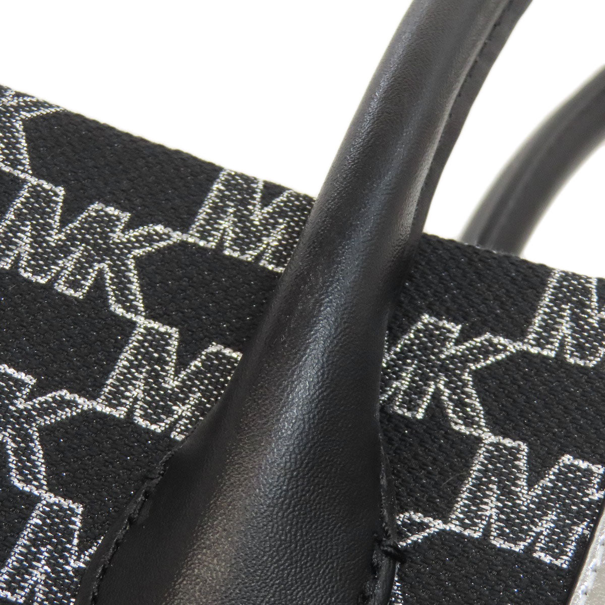 Michael Kors マイケルコース MKシグネチャー 2WAY トートバッグ キャンバス レディース 中古