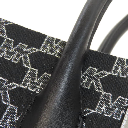 Michael Kors マイケルコース MKシグネチャー 2WAY トートバッグ キャンバス レディース 中古