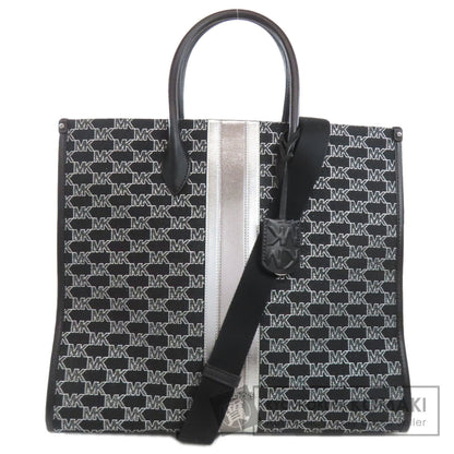 Michael Kors マイケルコース MKシグネチャー 2WAY トートバッグ キャンバス レディース 中古