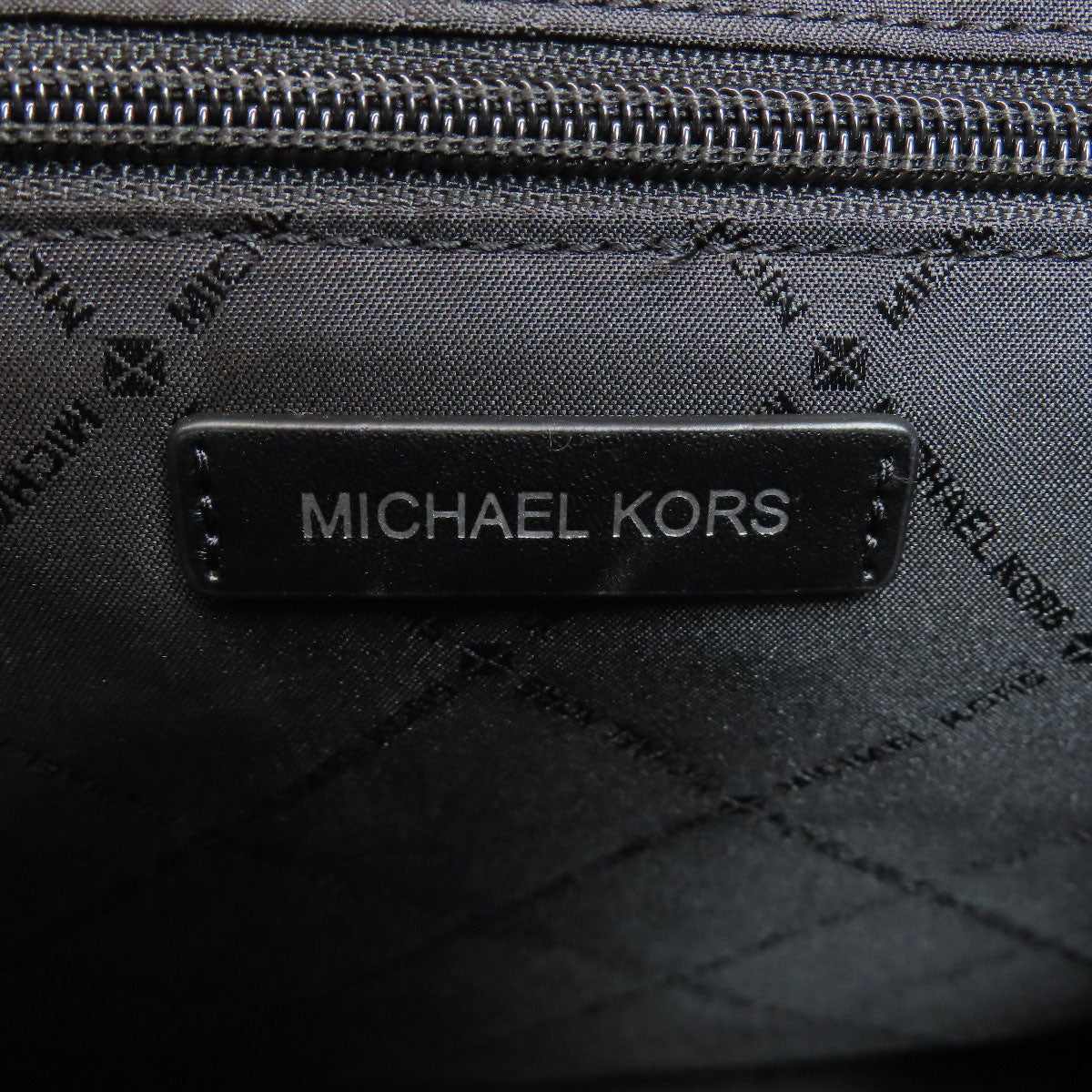 Michael Kors マイケルコース MKシグネチャー 2WAY トートバッグ キャンバス レディース 中古