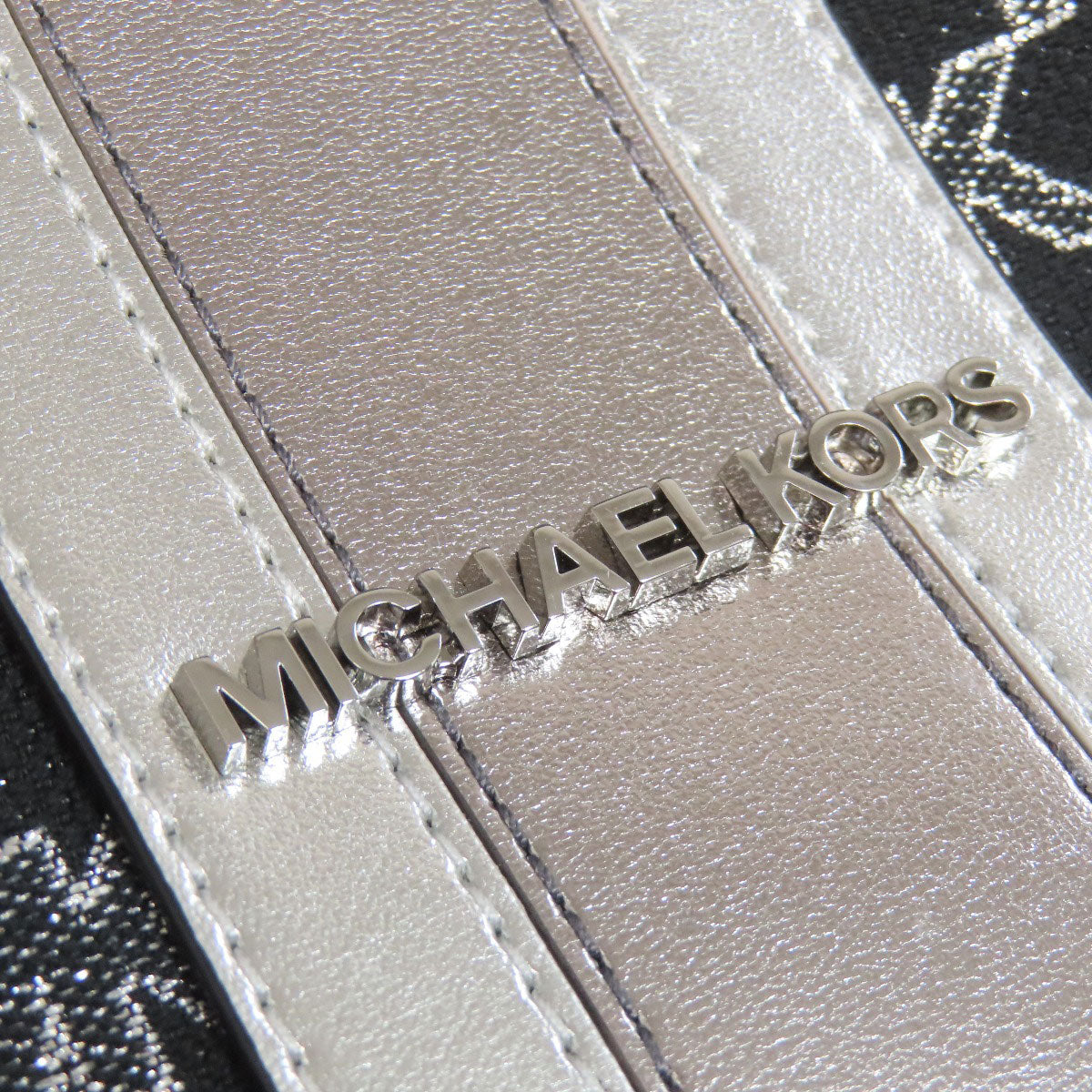 Michael Kors マイケルコース MKシグネチャー 2WAY トートバッグ キャンバス レディース 中古
