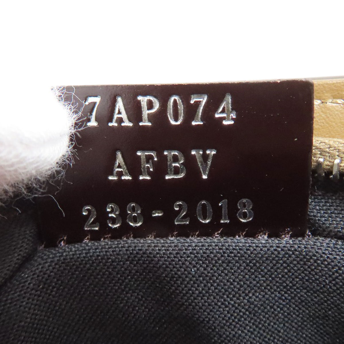 FENDI フェンディ ズッカ柄 コインケース キャンバス レディース 中古