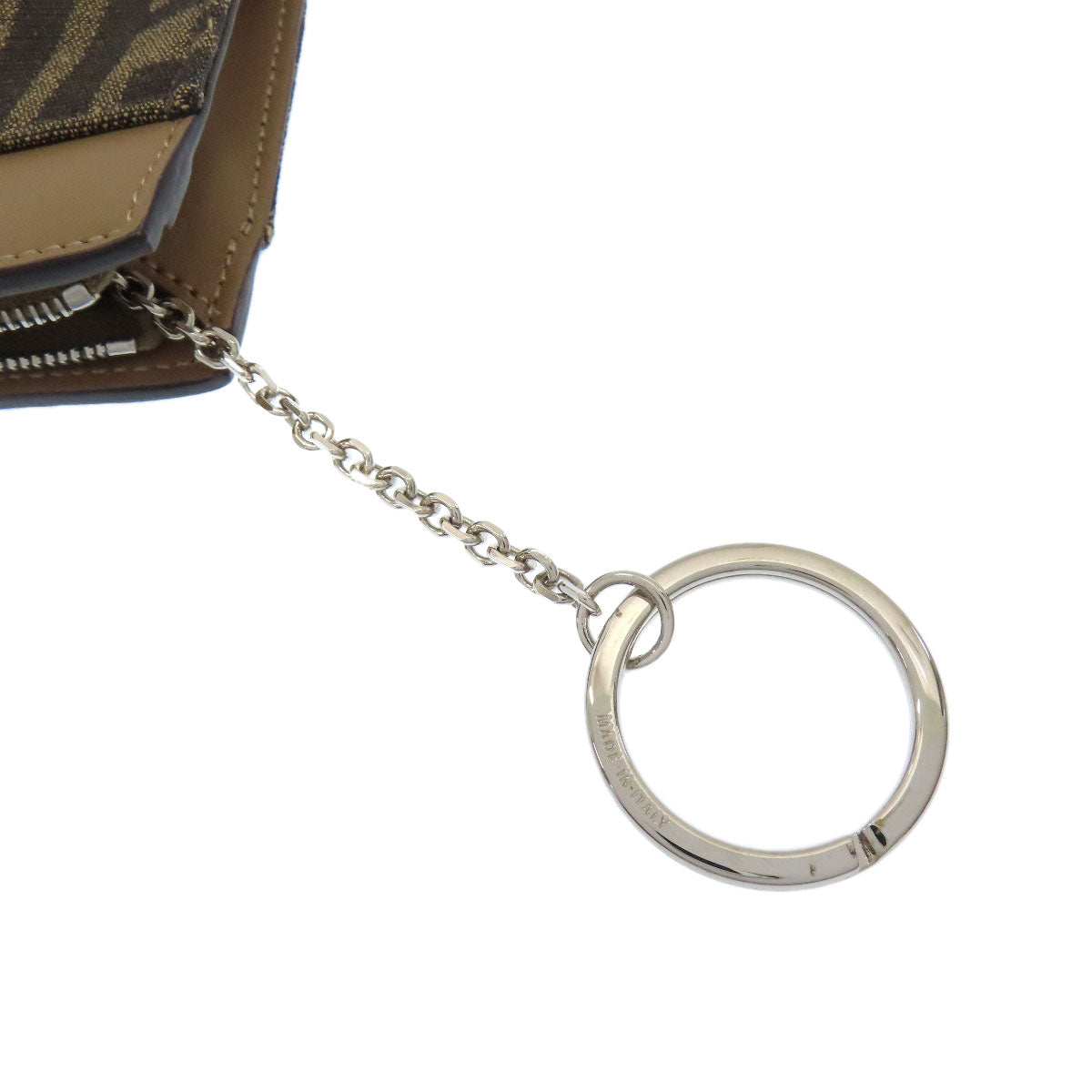 FENDI フェンディ ズッカ柄 コインケース キャンバス レディース 中古