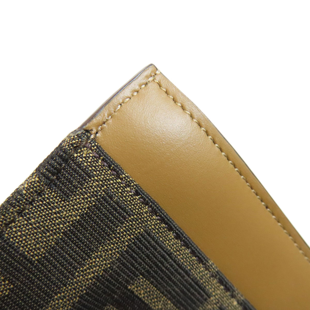 FENDI フェンディ ズッカ柄 コインケース キャンバス レディース 中古