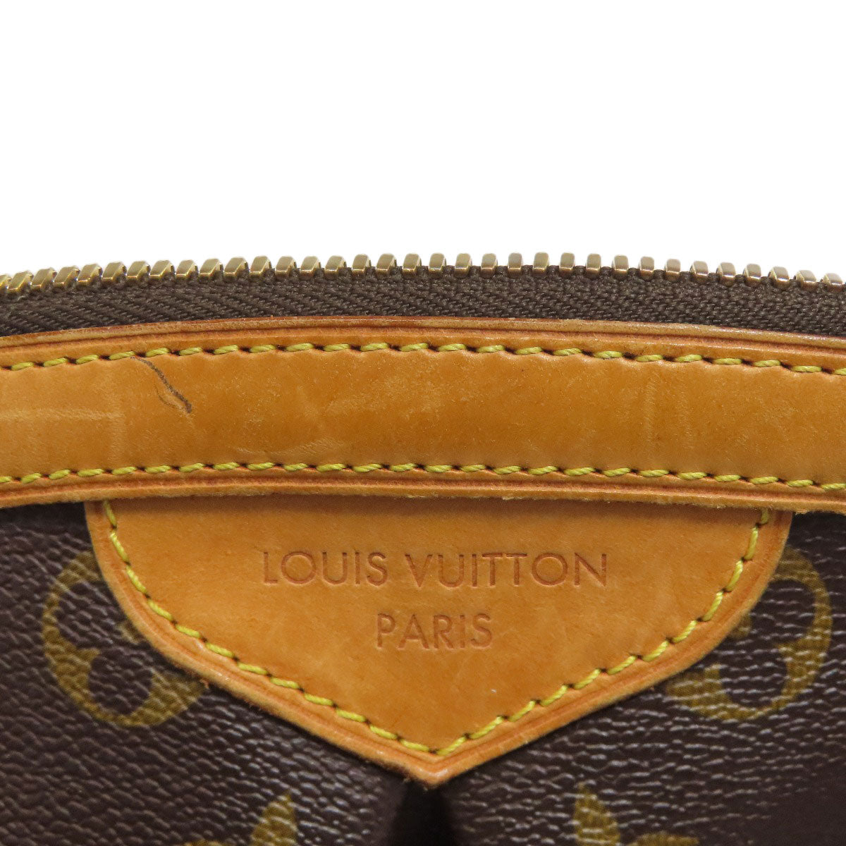 LOUIS VUITTON ルイヴィトン M40144 ティヴォリGM トートバッグ モノグラムキャンバス レディース 中古
