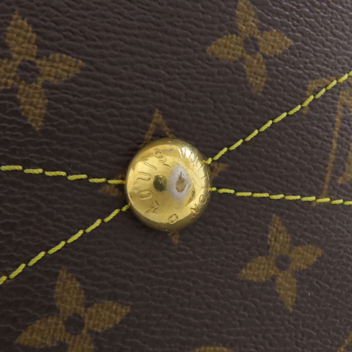 LOUIS VUITTON ルイヴィトン M40144 ティヴォリGM トートバッグ モノグラムキャンバス レディース 中古