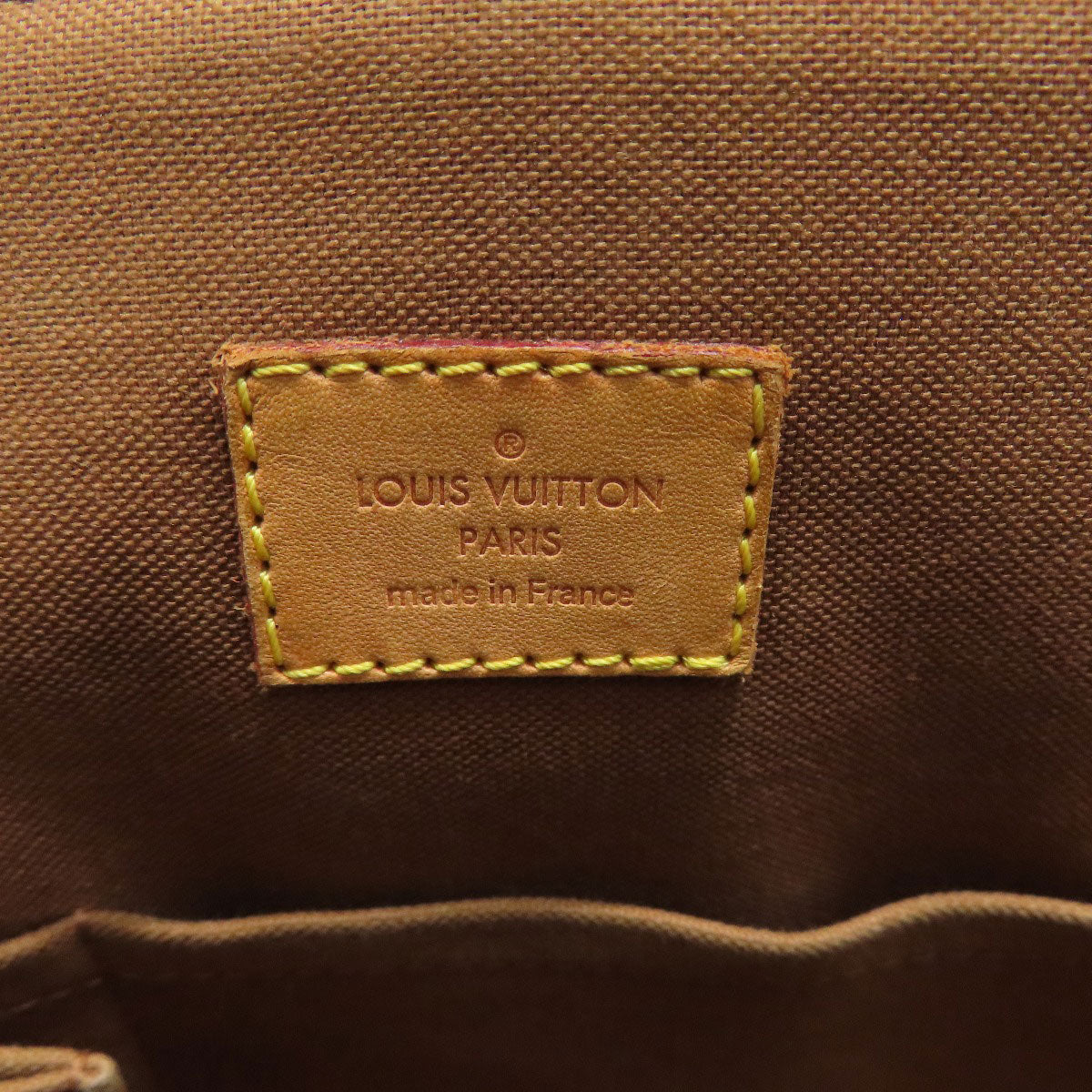 LOUIS VUITTON ルイヴィトン M40144 ティヴォリGM トートバッグ モノグラムキャンバス レディース 中古