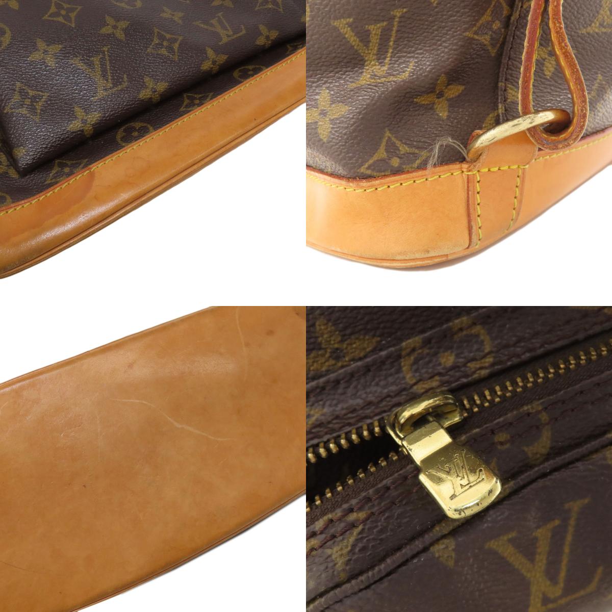 LOUIS VUITTON ルイヴィトン M51135 モンスリGM リュック・デイパック モノグラムキャンバス レディース 中古