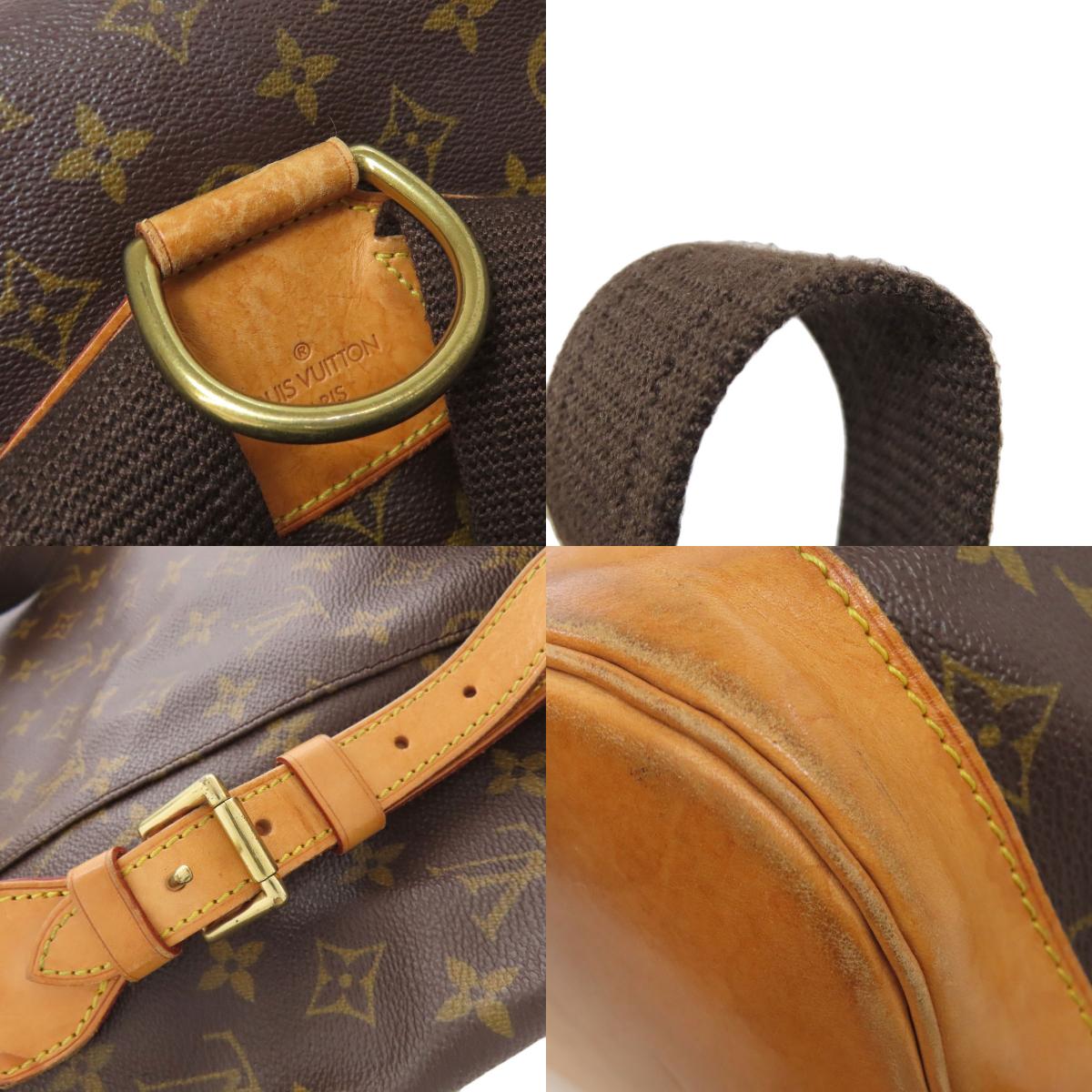 LOUIS VUITTON ルイヴィトン M51135 モンスリGM リュック・デイパック モノグラムキャンバス レディース 中古