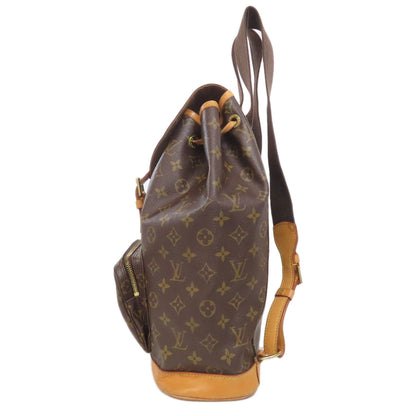 LOUIS VUITTON ルイヴィトン M51135 モンスリGM リュック・デイパック モノグラムキャンバス レディース 中古