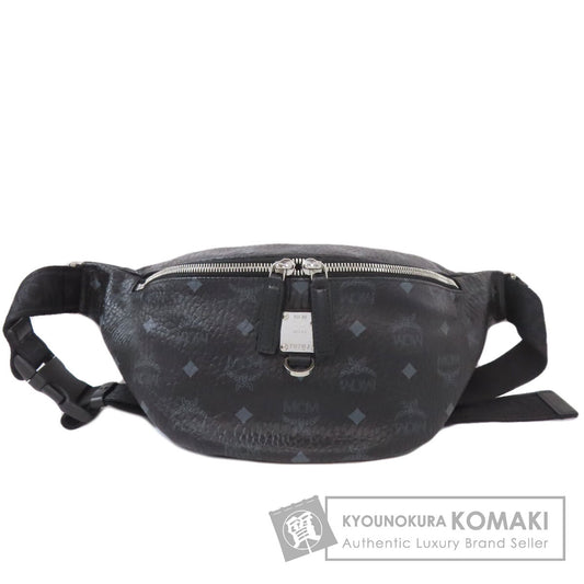 MCM エムシーエム ロゴ ボディバッグ PVC レディース 中古