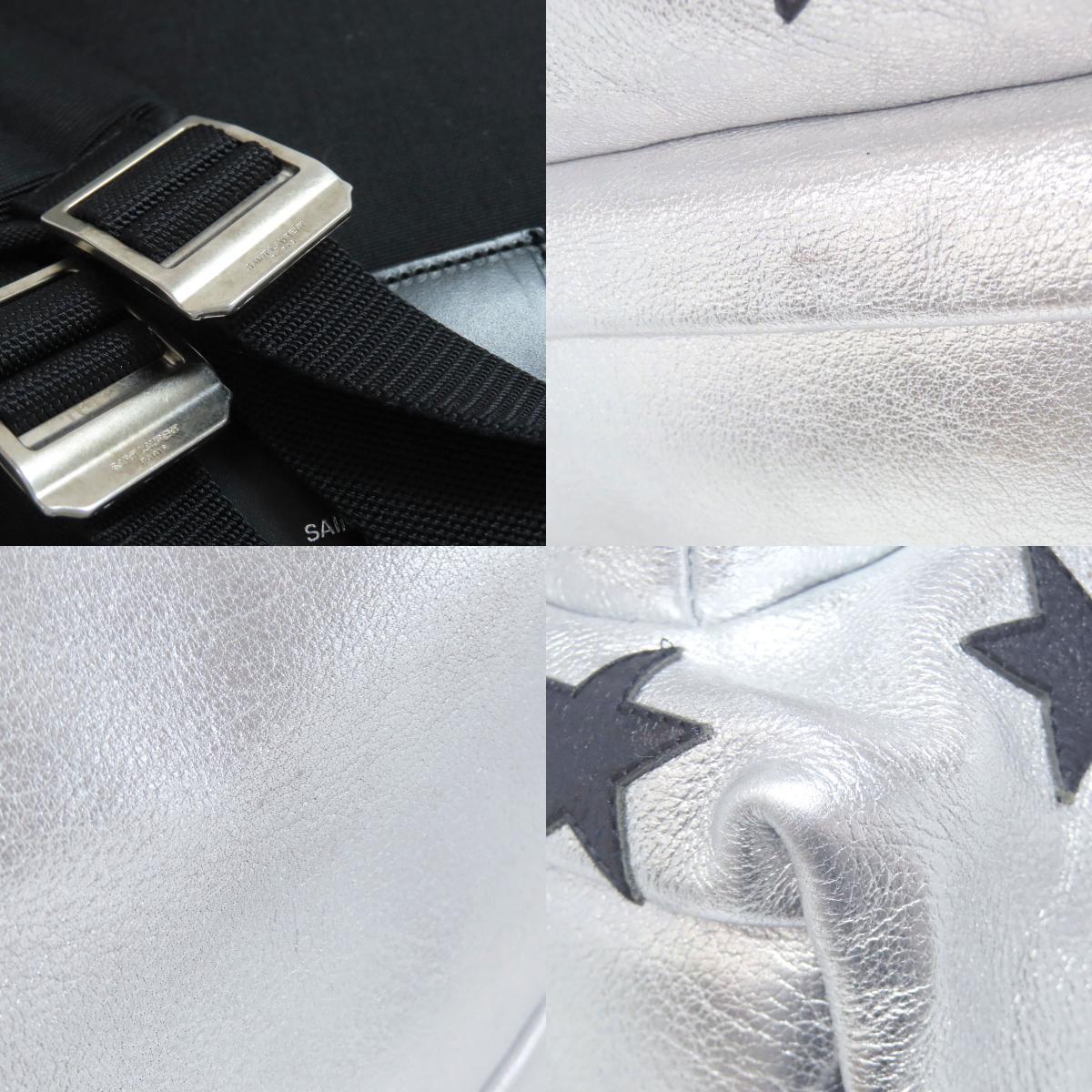 SAINT LAURENT サンローラン スターモチーフ リュック・デイパック カーフ レディース 中古