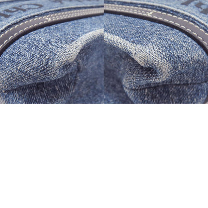 CHLOE クロエ ウッディ ミニ 2WAY ハンドバッグ デニム レディース 中古
