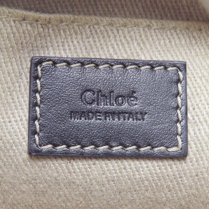CHLOE クロエ ウッディ ミニ 2WAY ハンドバッグ デニム レディース 中古