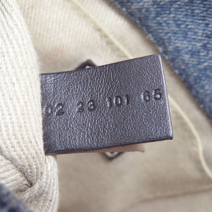 CHLOE クロエ ウッディ ミニ 2WAY ハンドバッグ デニム レディース 中古