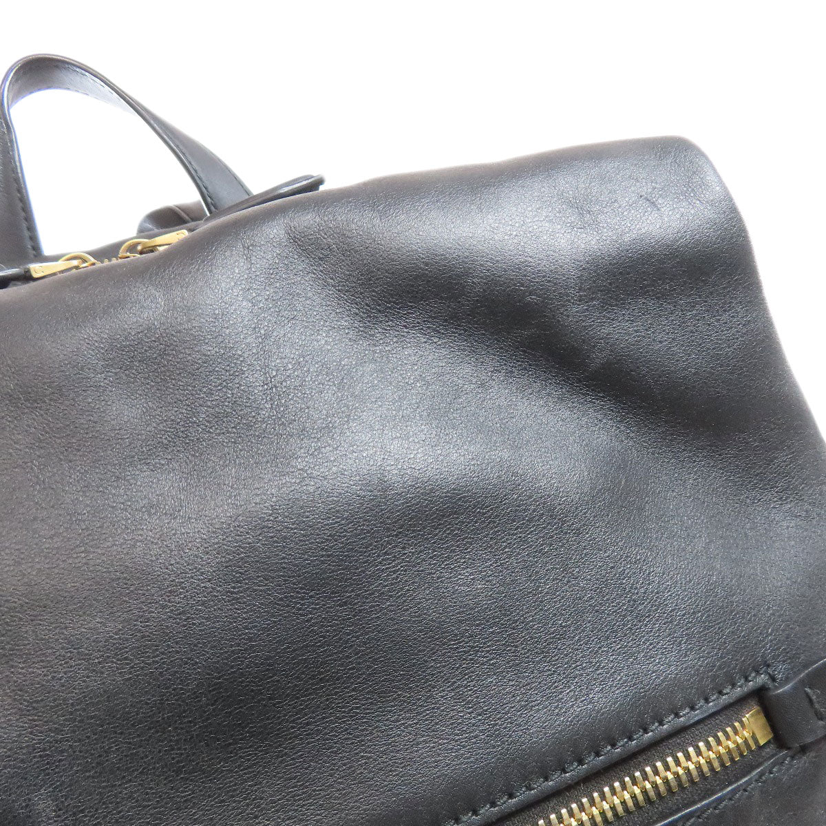 Salvatore Ferragamo サルヴァトーレフェラガモ ロゴ リュック・デイパック レザー レディース 中古