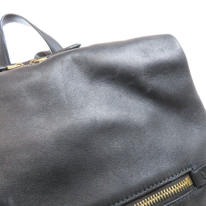 Salvatore Ferragamo サルヴァトーレフェラガモ ロゴ リュック・デイパック レザー レディース 中古