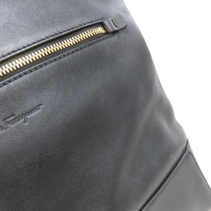 Salvatore Ferragamo サルヴァトーレフェラガモ ロゴ リュック・デイパック レザー レディース 中古