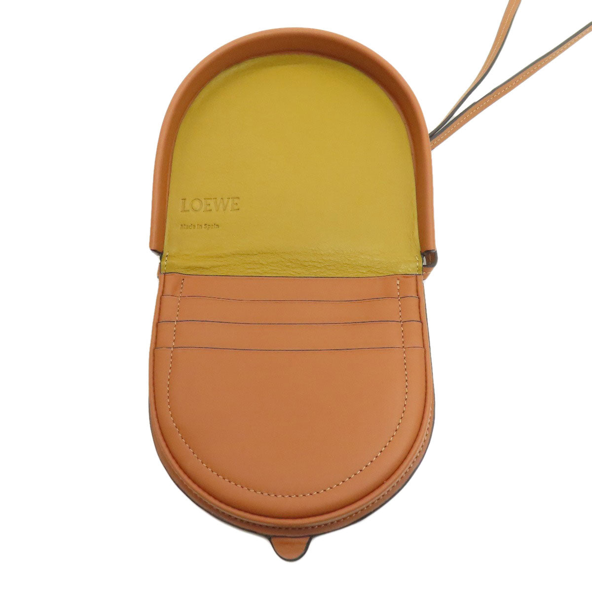 LOEWE ロエベ アナグラム ショルダーバッグ レザー レディース 中古