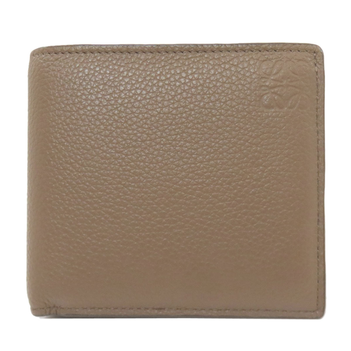 LOEWE ロエベ アナグラム バイフォールド 二つ折り財布（小銭入れあり） レザー レディース 中古