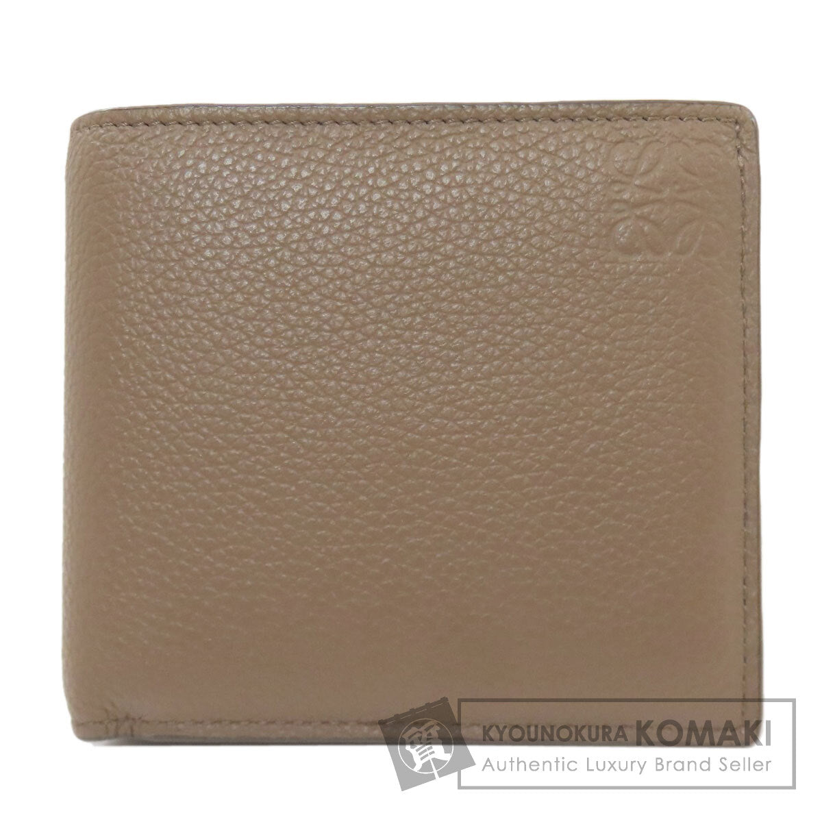LOEWE ロエベ アナグラム バイフォールド 二つ折り財布（小銭入れあり） レザー レディース 中古