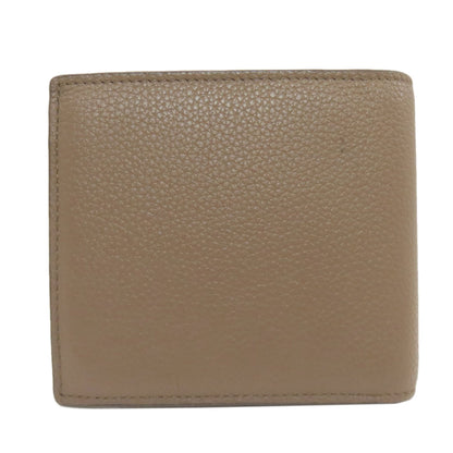 LOEWE ロエベ アナグラム バイフォールド 二つ折り財布（小銭入れあり） レザー レディース 中古