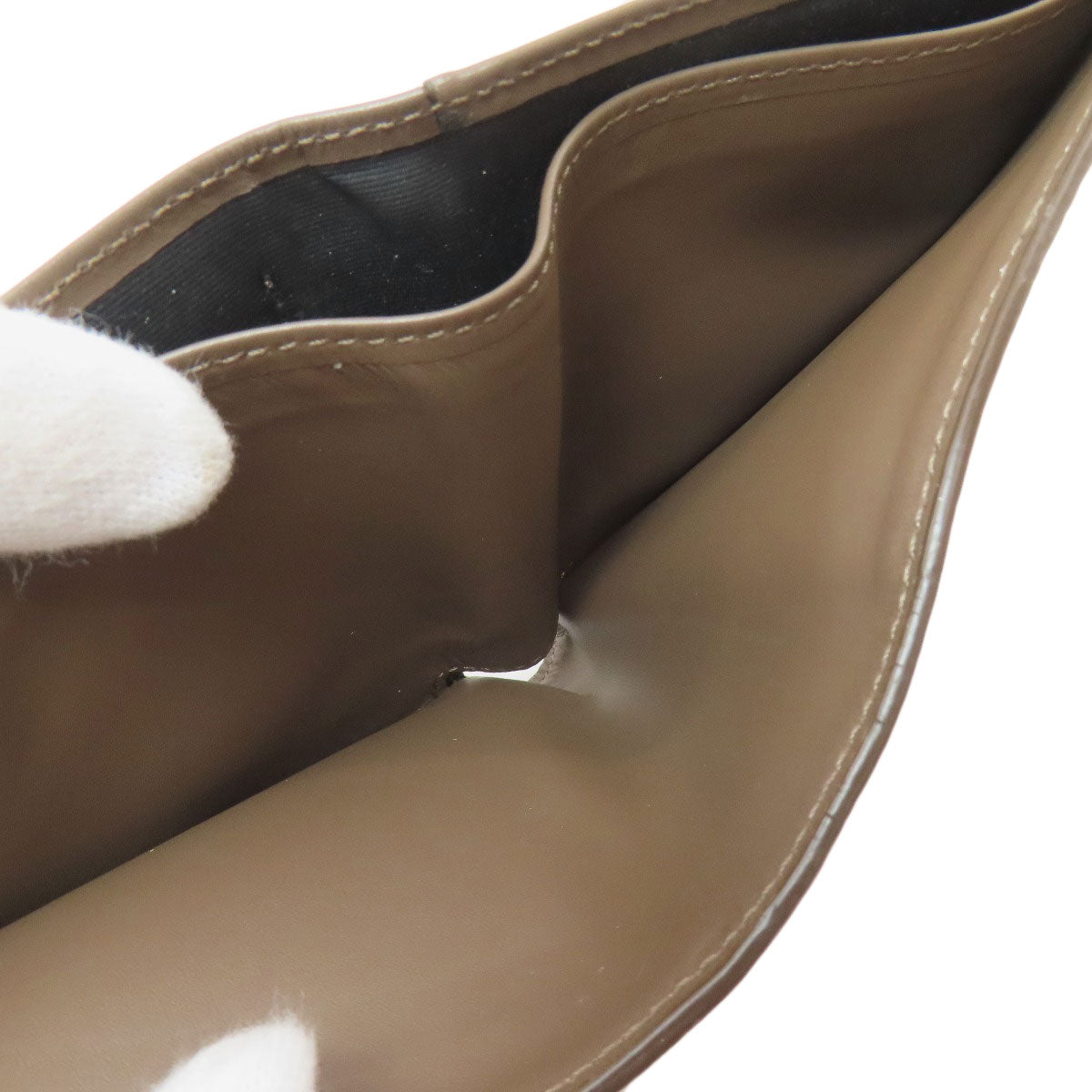 LOEWE ロエベ アナグラム バイフォールド 二つ折り財布（小銭入れあり） レザー レディース 中古