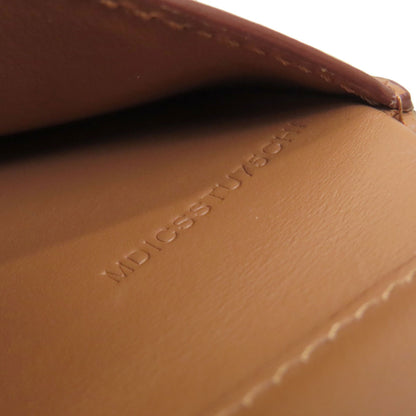 BURBERRY バーバリー ロゴ 二つ折り財布（小銭入れなし） レザー レディース 中古