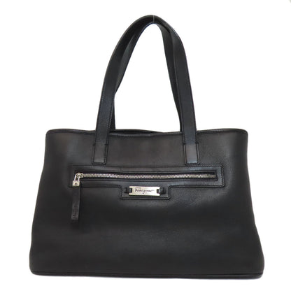 Salvatore Ferragamo サルヴァトーレフェラガモ ロゴ トートバッグ カーフ レディース 中古