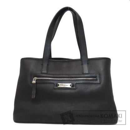 Salvatore Ferragamo サルヴァトーレフェラガモ ロゴ トートバッグ カーフ レディース 中古
