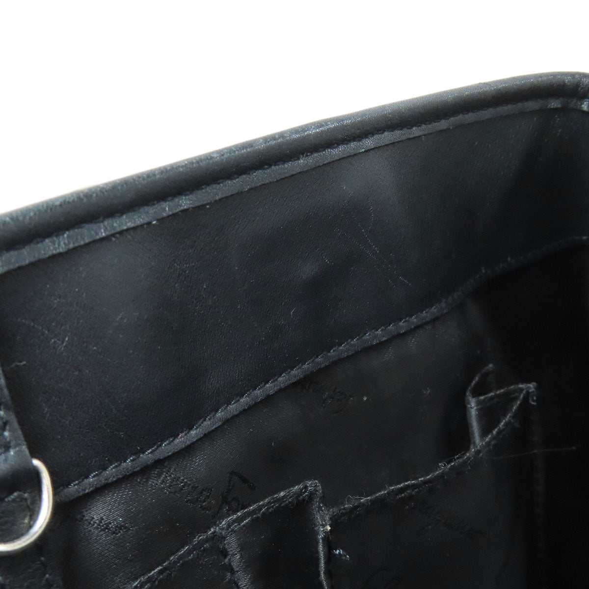 Salvatore Ferragamo サルヴァトーレフェラガモ ロゴ トートバッグ カーフ レディース 中古