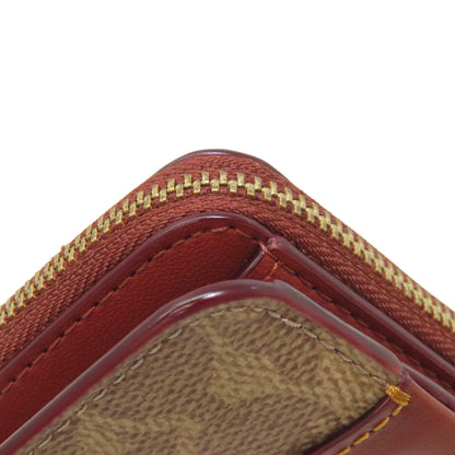 COACH コーチ CD716 ビルフォールド 二つ折り財布（小銭入れあり） PVC レディース 中古