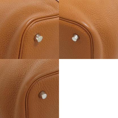 HERMES エルメス ピコタンロックMM ゴールド シルバー金具 ハンドバッグ トリヨン レディース 中古