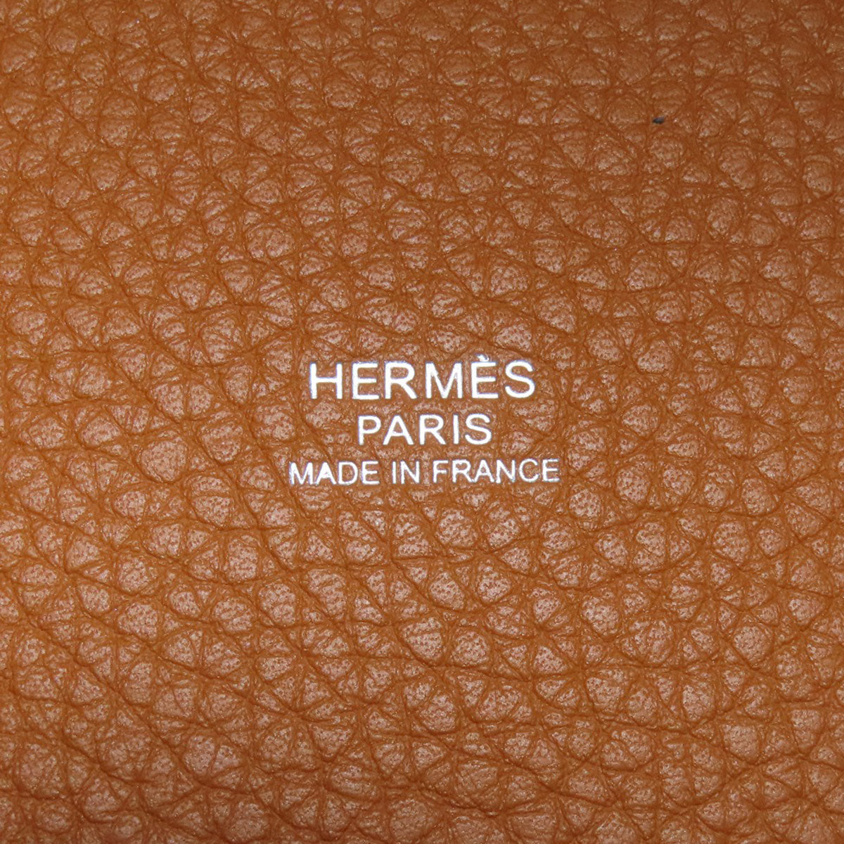 HERMES エルメス ピコタンロックMM ゴールド シルバー金具 ハンドバッグ トリヨン レディース 中古