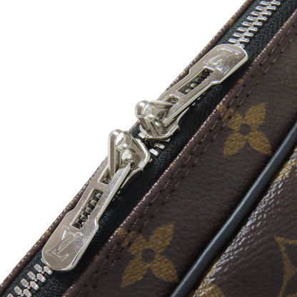 LOUIS VUITTON ルイヴィトン M52005 ポルト ドキュマン・ヴォワヤージュPM ビジネスバッグ モノグラムキャンバス メンズ 中古