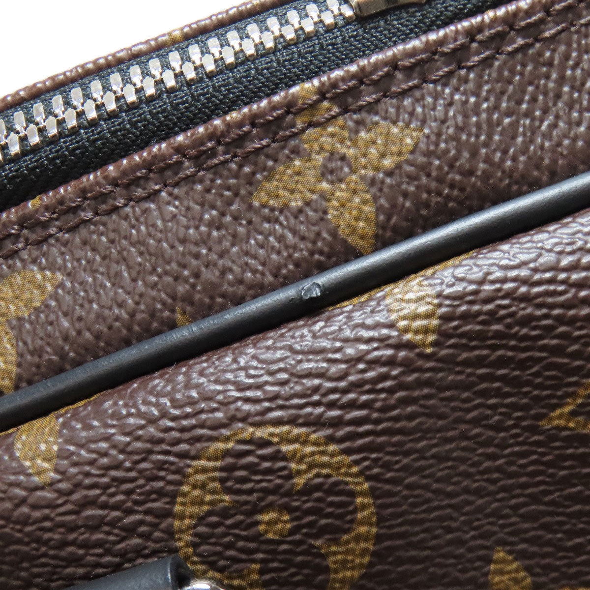 LOUIS VUITTON ルイヴィトン M52005 ポルト ドキュマン・ヴォワヤージュPM ビジネスバッグ モノグラムキャンバス メンズ 中古