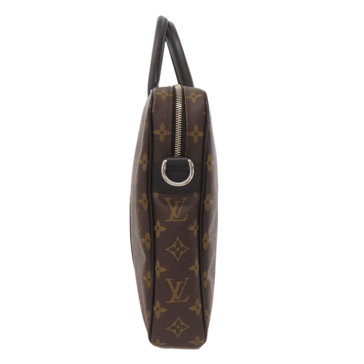 LOUIS VUITTON ルイヴィトン M52005 ポルト ドキュマン・ヴォワヤージュPM ビジネスバッグ モノグラムキャンバス メンズ 中古