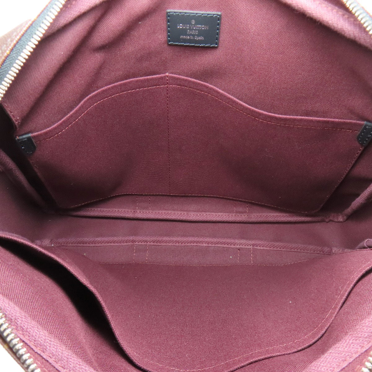 LOUIS VUITTON ルイヴィトン M52005 ポルト ドキュマン・ヴォワヤージュPM ビジネスバッグ モノグラムキャンバス メンズ 中古
