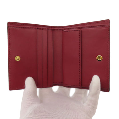 MARNI マルニ ロゴ 二つ折り財布（小銭入れあり） カーフ レディース 中古