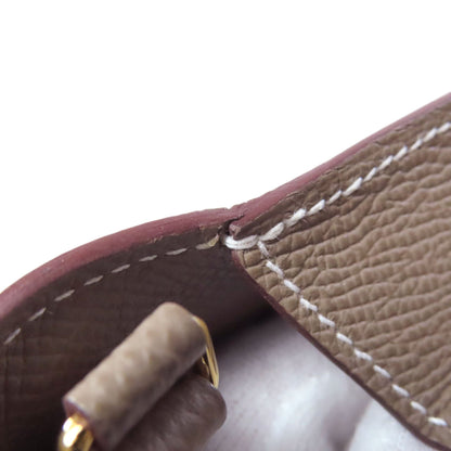 HERMES エルメス シェーヌダンクル トゥー・ゴー エトープ ゴールド金具 長財布（小銭入れなし） エプソン レディース 中古