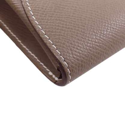 HERMES エルメス シェーヌダンクル トゥー・ゴー エトープ ゴールド金具 長財布（小銭入れなし） エプソン レディース 中古