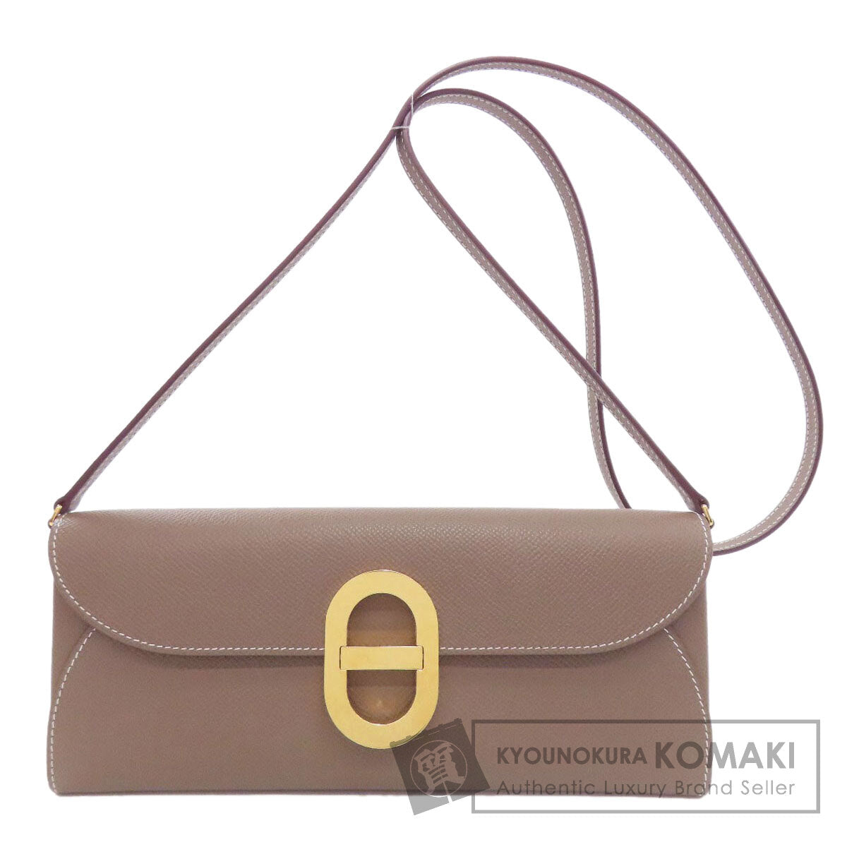 HERMES エルメス シェーヌダンクル トゥー・ゴー エトープ ゴールド金具 長財布（小銭入れなし） エプソン レディース 中古