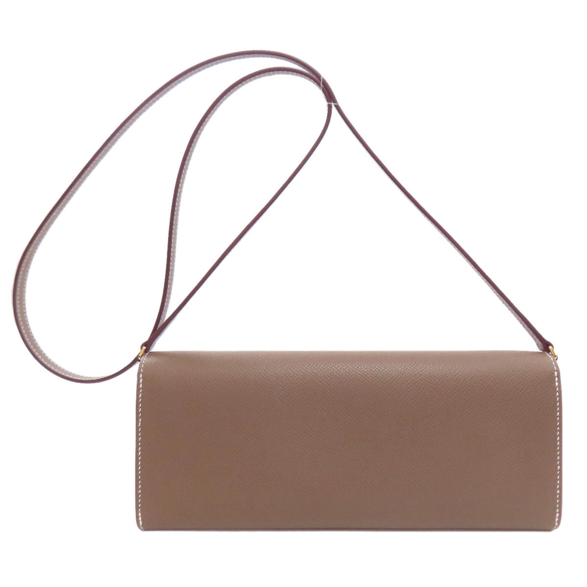 HERMES エルメス シェーヌダンクル トゥー・ゴー エトープ ゴールド金具 長財布（小銭入れなし） エプソン レディース 中古