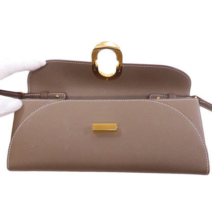 HERMES エルメス シェーヌダンクル トゥー・ゴー エトープ ゴールド金具 長財布（小銭入れなし） エプソン レディース 中古