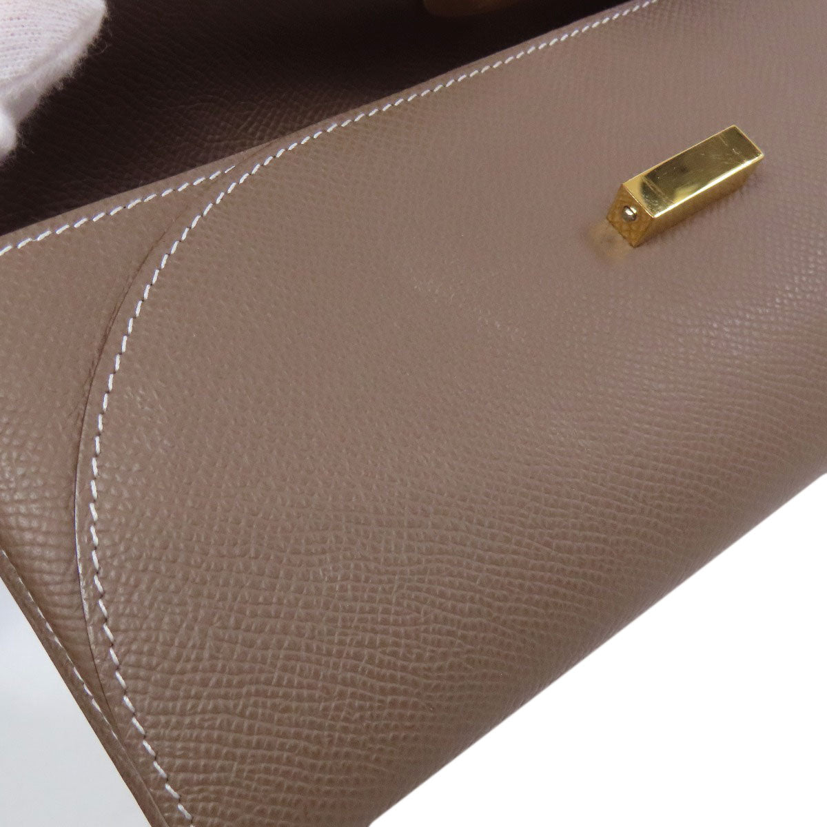 HERMES エルメス シェーヌダンクル トゥー・ゴー エトープ ゴールド金具 長財布（小銭入れなし） エプソン レディース 中古