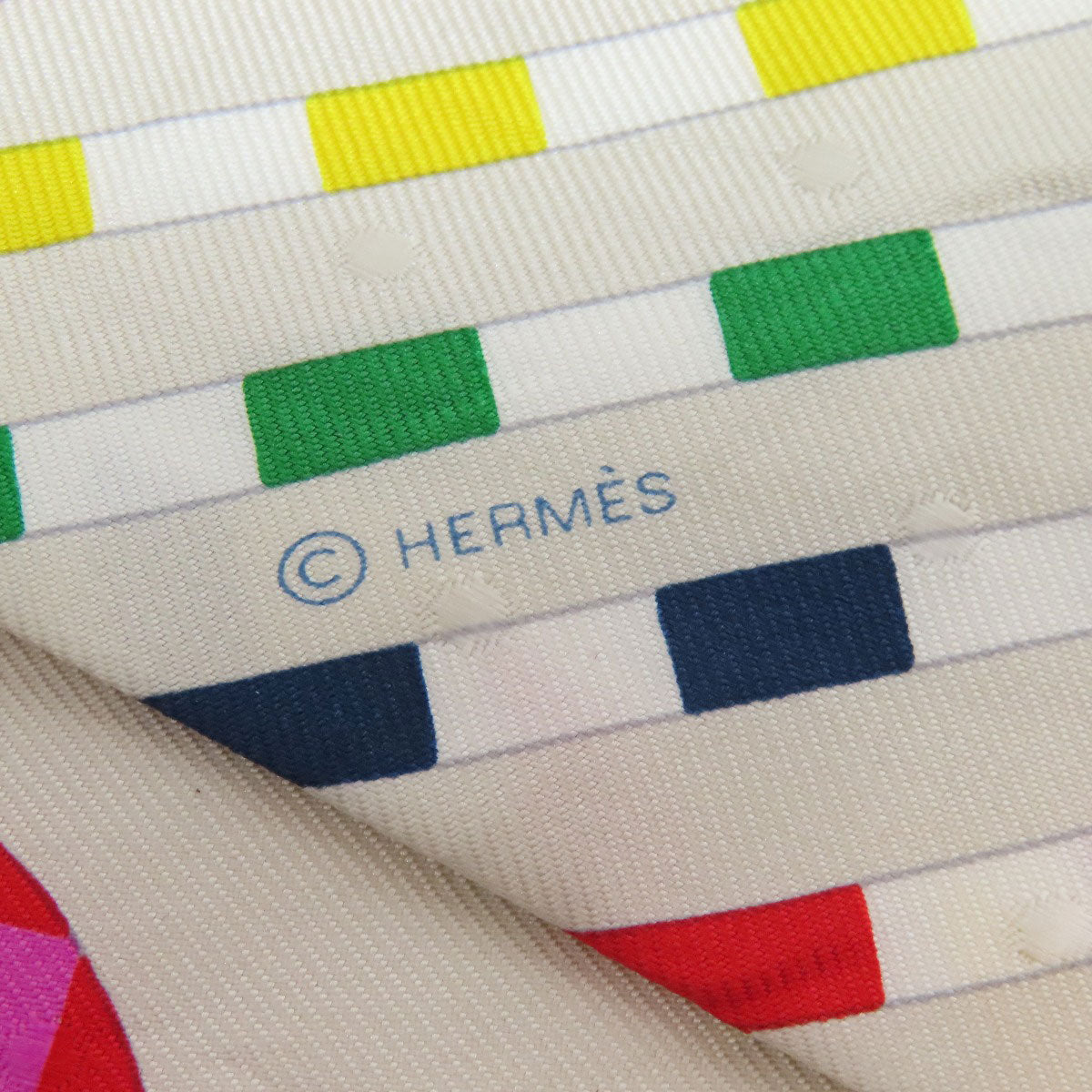 HERMES エルメス ツイリー スカーフ シルク レディース 中古
