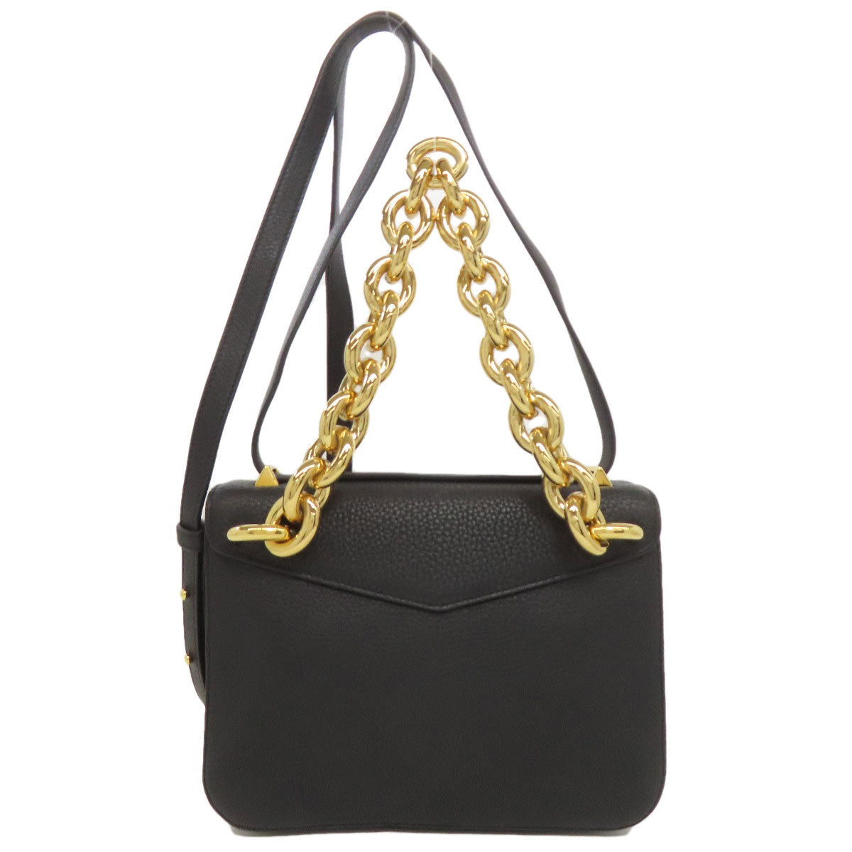 BOTTEGA VENETA ボッテガヴェネタ マウント エンベロープ 2WAY ハンドバッグ カーフ レディース 中古