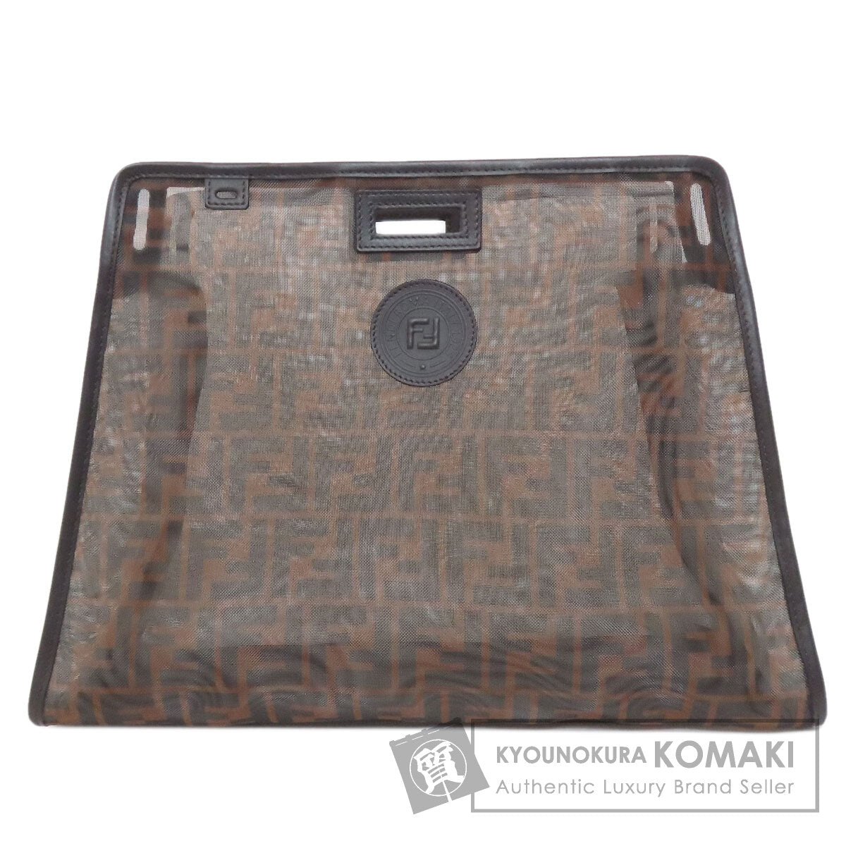 FENDI フェンディ ピーカブーカバー ズッカ柄 その他 ナイロンメッシュ レディース 中古
