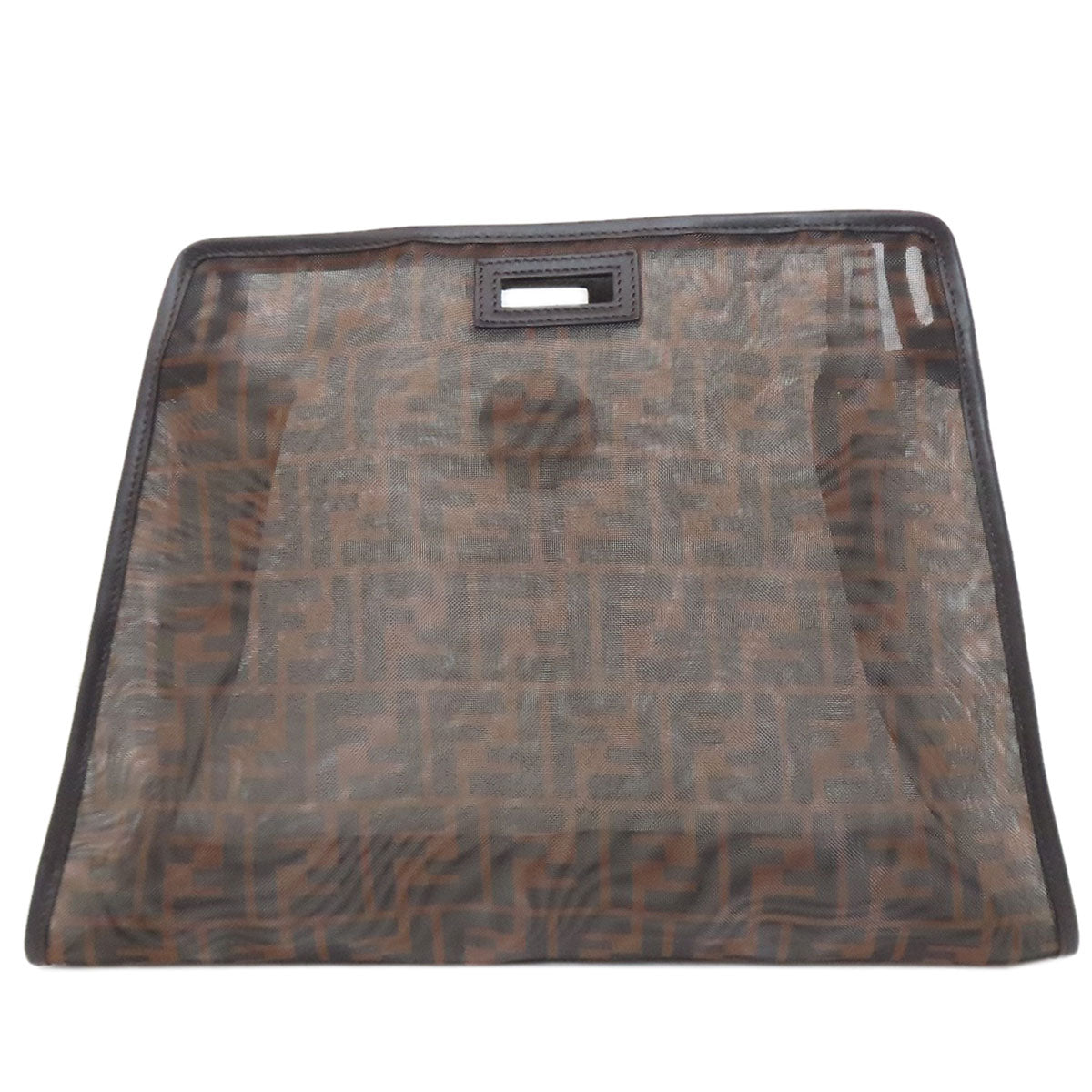 FENDI フェンディ ピーカブーカバー ズッカ柄 その他 ナイロンメッシュ レディース 中古